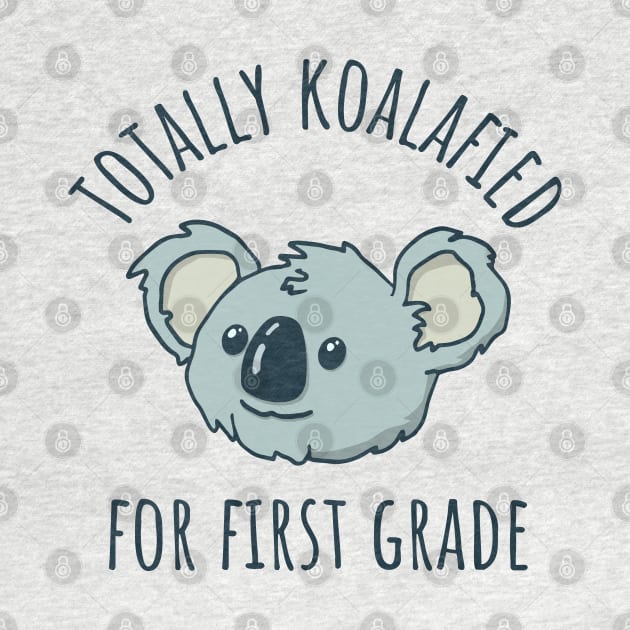 First Grade Back to School Koala by Huhnerdieb Apparel